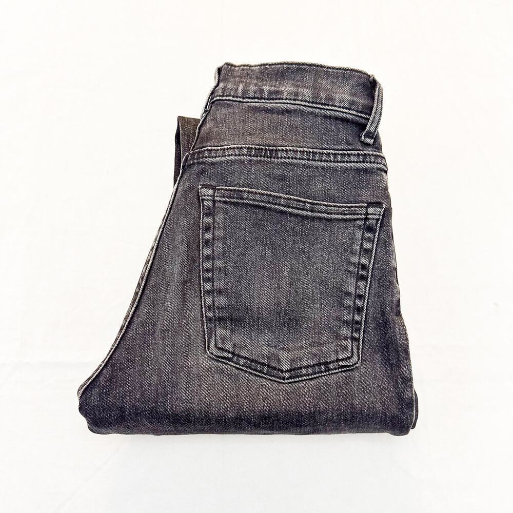Everlane Ankle Charcoal Black Denim Zip Fly Jeans Size 24